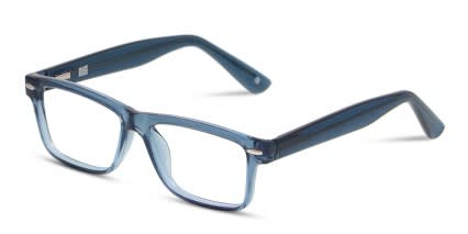 Muse Academy Blue, Clear glasses - Blue / Clear - Angle View