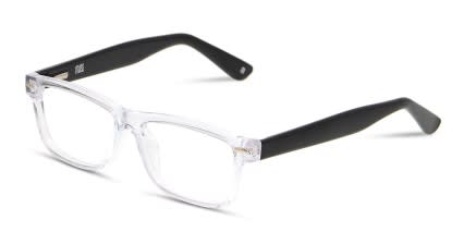 Muse Academy Clear, Black glasses - Clear / Black - Angle View