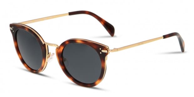 格安saleスタート ボ CL41373S Celine Tortoise Sunglasses Prescription w/Gold 小物