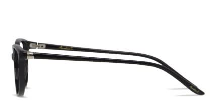 Amelia E. Sloe Shiny Black glasses - Shiny Black - Side View