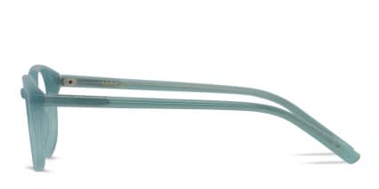 Amelia E. Addis Green glasses - Blue - Side View