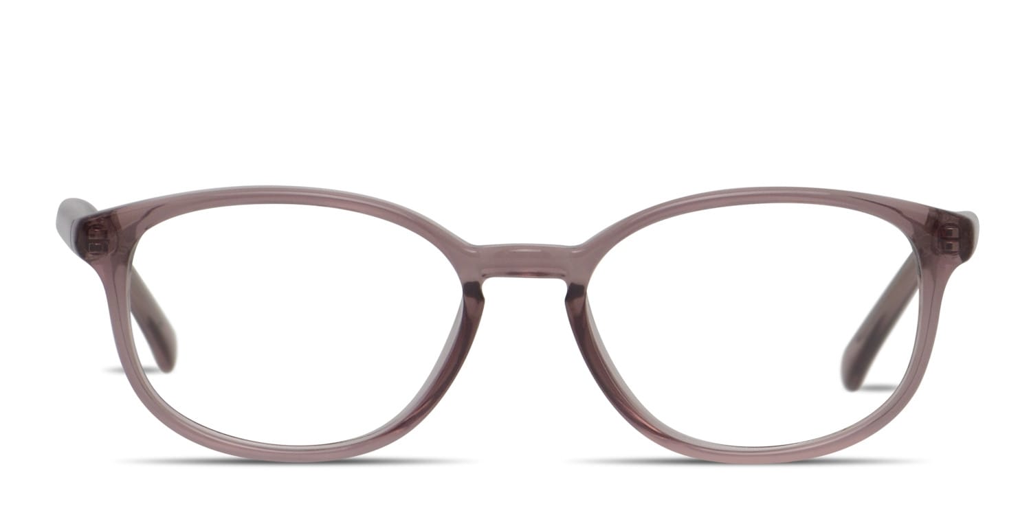 Amelia E. Addis Clear Brown glasses - Brown - Frontal View