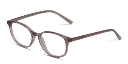 Amelia E. Addis Clear Brown glasses - Brown - Angle View