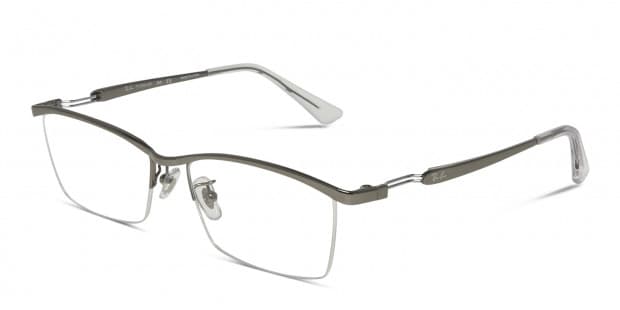 Ray-Ban メタルフレーム RB8746D Ray-Ban RB8746D Rectangle Prescription Half rim Titanium