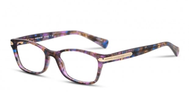 Purple coach glasses shop