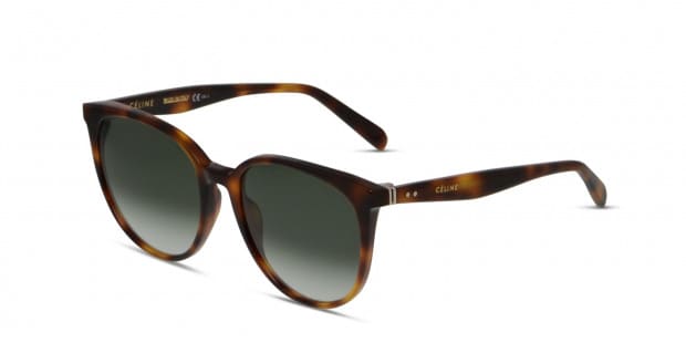 日本最大の Celine CL41068/S Sunglasses Prescription w/Green Tortoise 小物