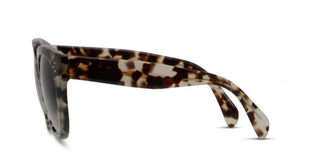 珍しい Celine CL41755/S Gray Tortoise Prescription Sunglasses 小物