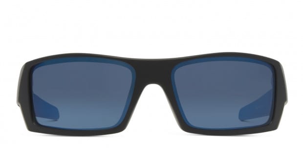 Oakley Gascan Black w Blue Prescription Sunglasses