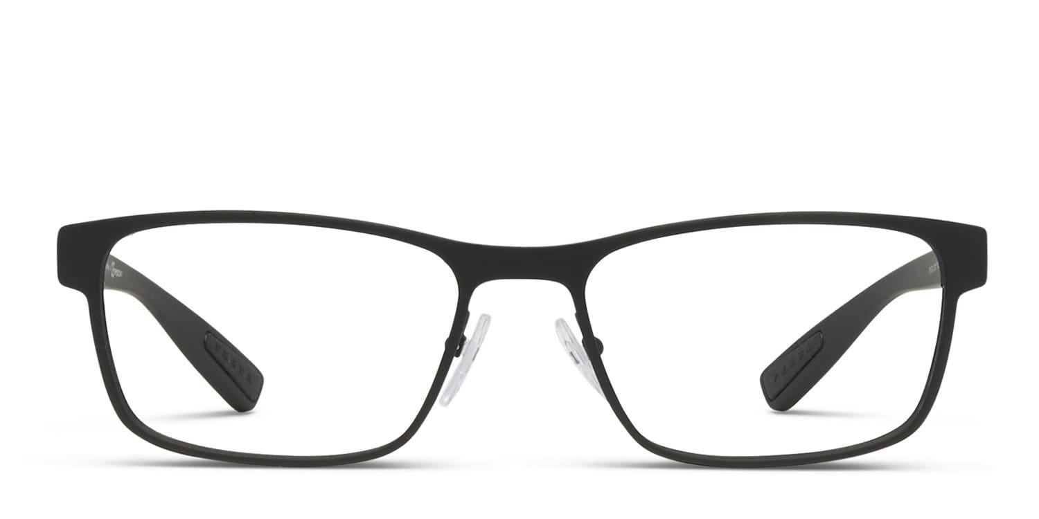 Prada Linea Rossa PS 50GV Black glasses - Black - Frontal View