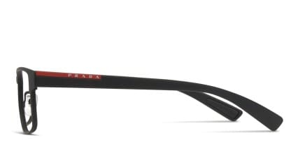 Prada Linea Rossa PS 50GV Black glasses - Black - Side View