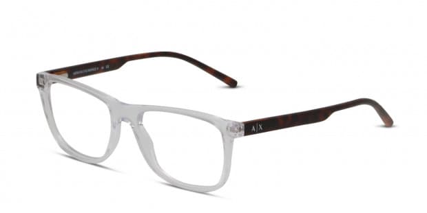Armani Exchange AX3048 Clear w/Tortoise Prescription Eyeglasses