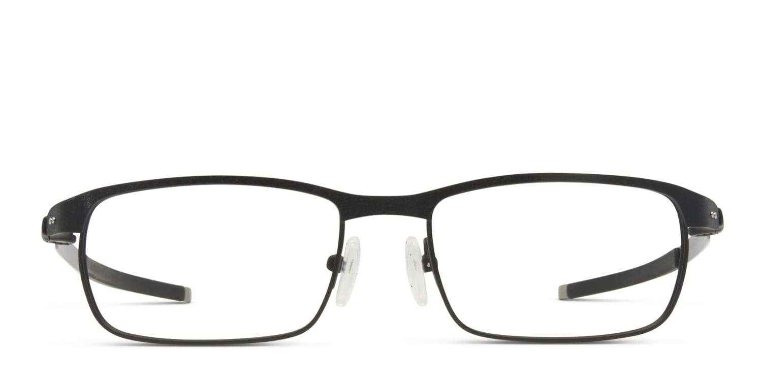 Oakley OX3222 Steel Plate Black Eyeglasses | Includes FREE Rx Lenses