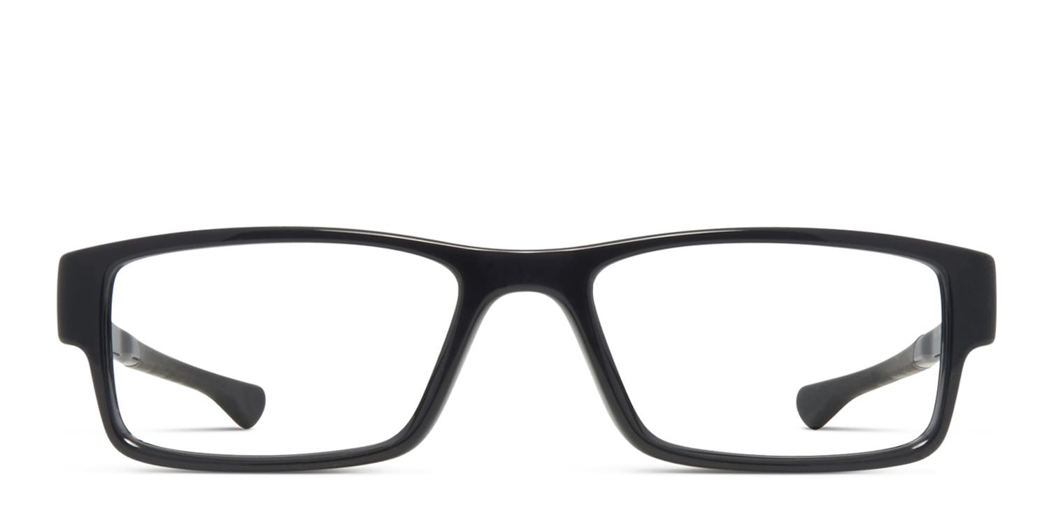 Oakley OX8046 Airdrop Shiny Black Eyeglasses | Includes FREE