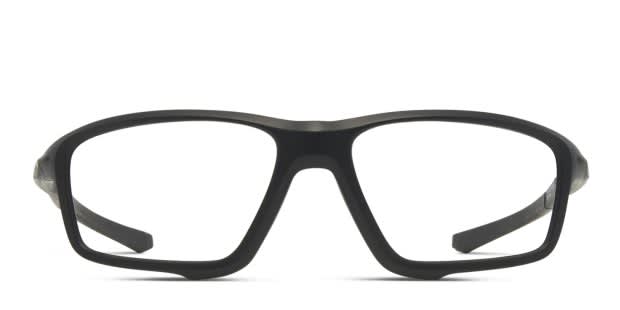 [美品！]OAKLEY CROSSLINK ZERO 度付きレンズ付 Crosslink® Zero (Low Bridge Fit) Polished Grey Shadow Eyeglasses
