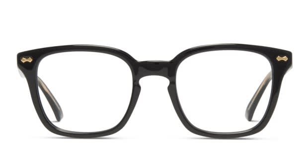 Gucci GG0184O Shiny Black Eyeglasses | Includes FREE Rx Lenses