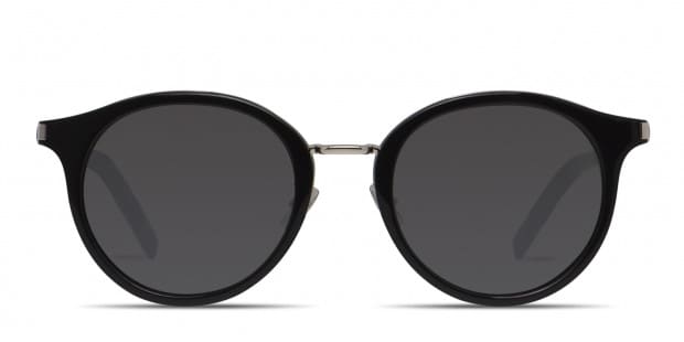 Saint Laurent SL 57 Black w/Silver Prescription Sunglasses