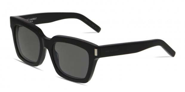 Saint Laurent Bold 1 Shiny Black Prescription Sunglasses