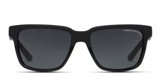 ARMANI jeans限定魚眼レンズ Armani Exchange AX4026S Black w/Shiny Black Prescription