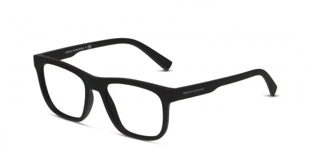 Armani Exchange AX3050 Black Eyeglasses Includes FREE Rx Lenses