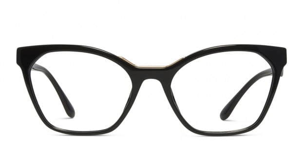 Prada PR 09UV Black Prescription Eyeglasses