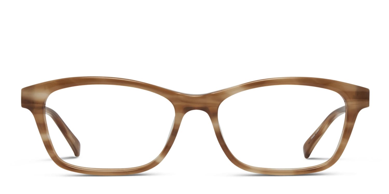 Diane Von Furstenberg DVF5041 Brown glasses - Brown - Frontal View