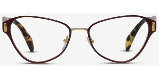 CAT'S EYE('97フジテレビジョン/バーニングプロダクション) Prada PR 58UV Red w/Tortoise Eyeglasses | Includes FREE Rx Lenses