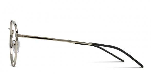 ベース Hiraw510 Ray-Ban 6414 Silver Prescription Eyeglasses