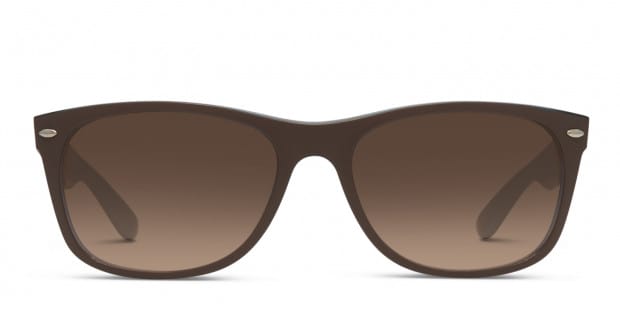 Ray Ban RB2132 New Wayfarer Brown Blue Prescription Sunglasses