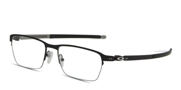 Oakley Tincup 0.5 Titanium Black Eyeglasses | Includes FREE Rx Lenses