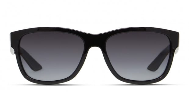 Prada PS 03QS Shiny Black Prescription Sunglasses