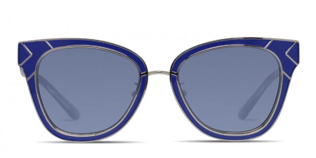 Tory Burch TY6061 Blue w/Silver Prescription Sunglasses