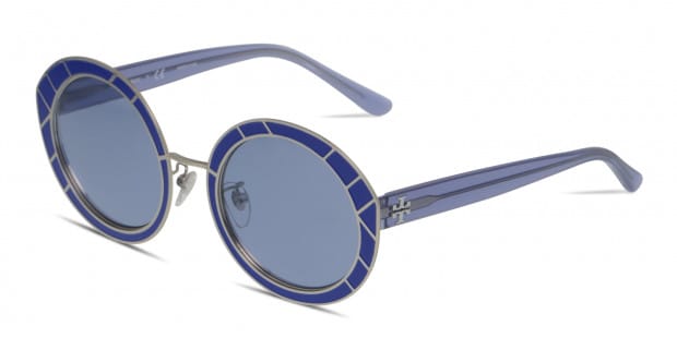 Tory Burch TY6062 Blue w Silver Prescription Sunglasses