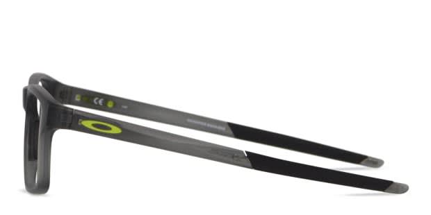 Oakley Chamfer Squared Gray Eyeglasses | Includes FREE Rx Lenses