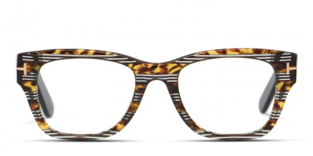 Tom Ford TF5379 Tortoise w/Black Prescription Eyeglasses