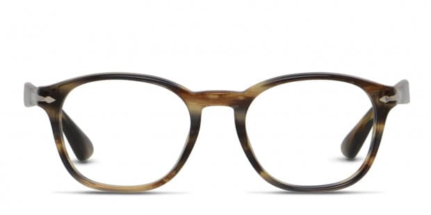 Persol 3122V Pattern Brown Gray Prescription Eyeglasses