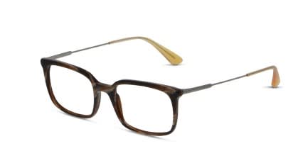 Prada PR 16UV Brown glasses - Brown - Angle View