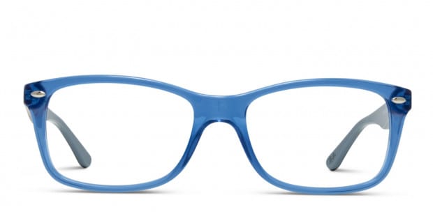 Ray-Ban RX5228 Blue/Clear/Black Eyeglasses | Includes FREE Rx Lenses
