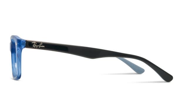 Ray-Ban RX5228 Blue/Clear/Black Eyeglasses | Includes FREE Rx Lenses