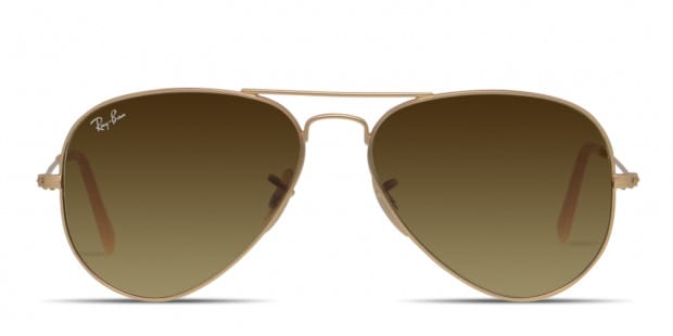 Ray ban aviator bronze sales