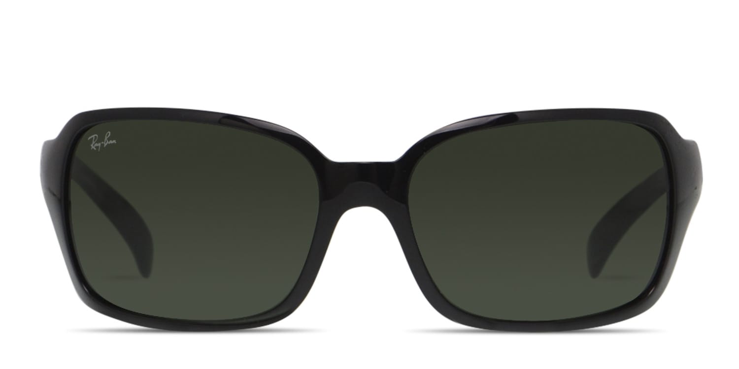 Ray-Ban RB4068 Shiny Black Prescription Sunglasses - 50% Off Lenses