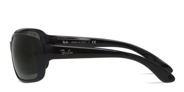 Ray-Ban RB4068 Shiny Black Prescription Sunglasses - 50% Off Lenses