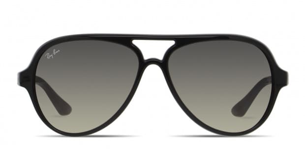 Ray Ban RB4125 Cats 5000 Shiny Black Prescription Sunglasses
