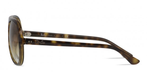 Ray-Ban 4125 Cats 5000 Tortoise/Brown Prescription Sunglasses