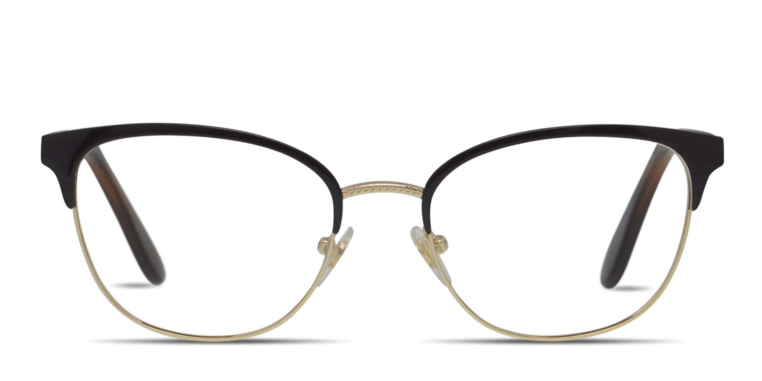 Vogue VO4088 Black/Gold w/Tortoise glasses - Black / Tortoise / Gold - Frontal View