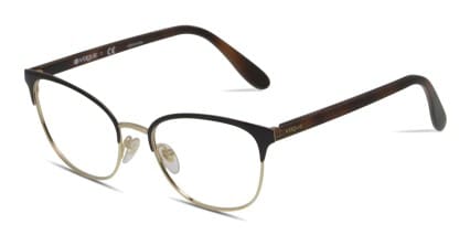Vogue VO4088 Black/Gold w/Tortoise glasses - Black / Tortoise / Gold - Angle View