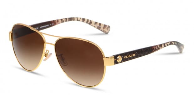 Coach HC7063 Gold w Brown