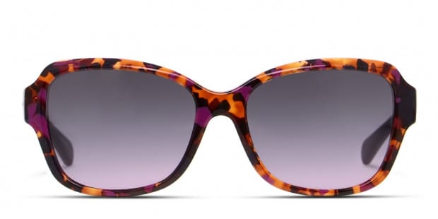 Coach HC8160 Purple Tortoise Multicolor Prescription Sunglasses