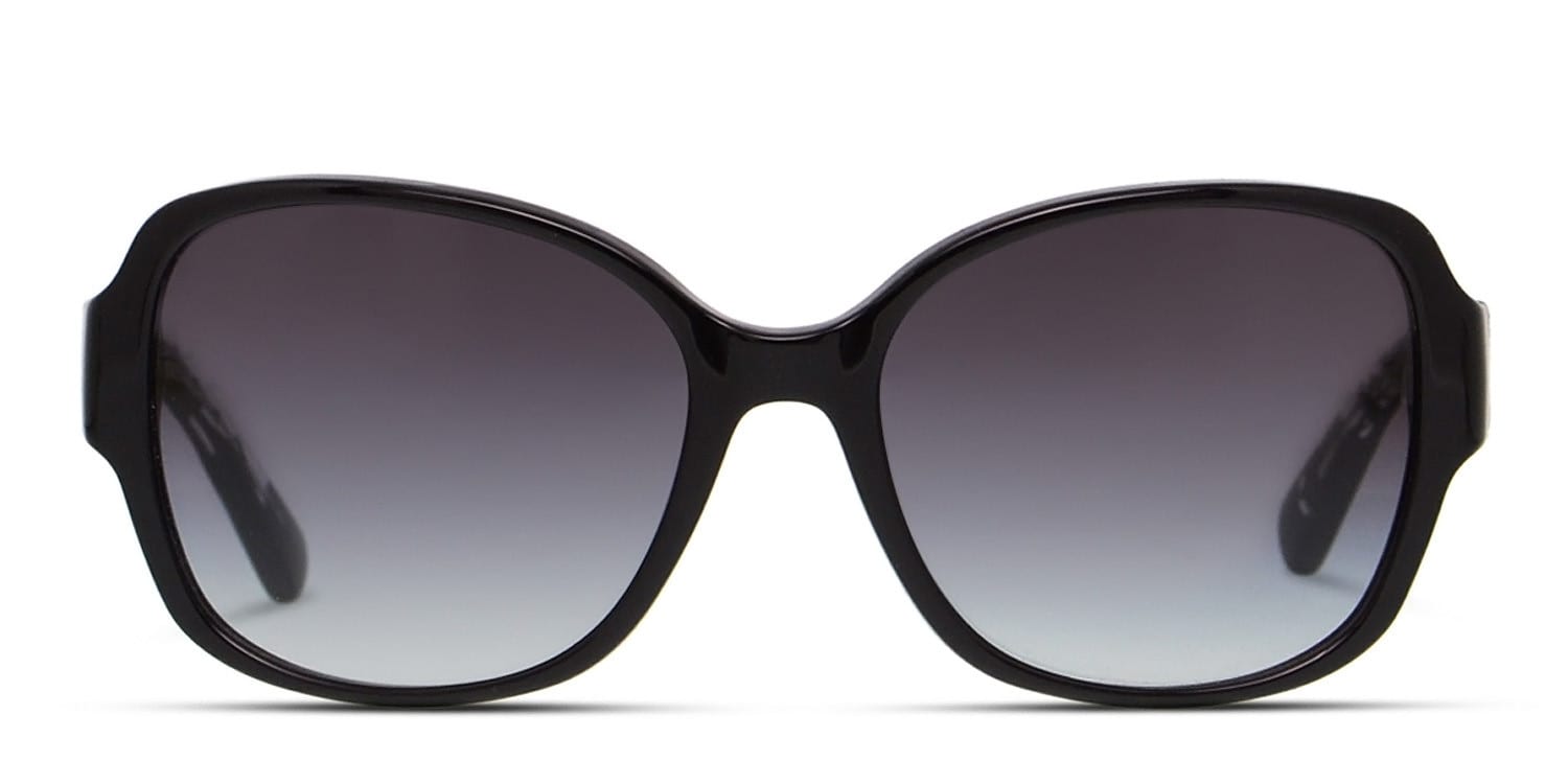 Coach HC8166 Shiny Black glasses - Shiny Black - Frontal View