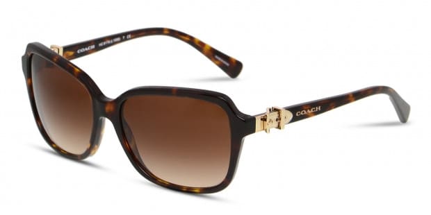 Coach HC8179 Tortoise Brown Prescription Sunglasses 50 Off Lenses