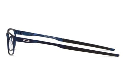 Oakley OX3222 Steel Plate Blue glasses - Blue - Side View